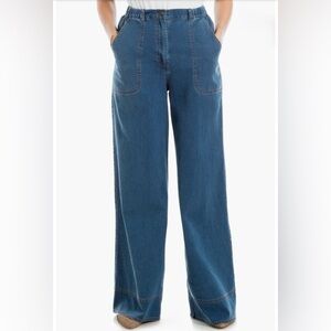 Max Studio Wide Leg Jeans Sz L